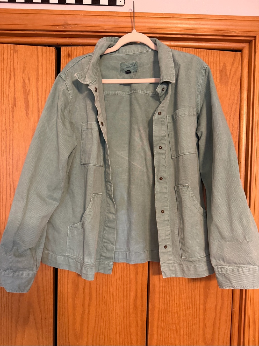 Universal Thread Mint Green Utility Jacket for Women